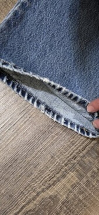 Vintage Levis Jeans Mens Blue Made USA Faded Relaxed 550 Pants (Tag42x36) Denim - Picture 6 of 7